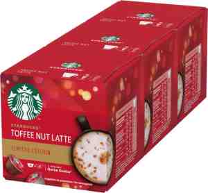 Foto: Starbucks by dolce gusto capsules toffee nut latte 36 koffiecups geschikt voor 18 koppen koffie