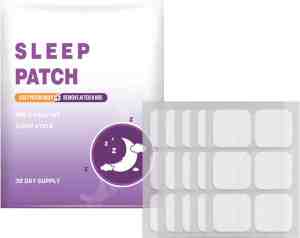 Foto: Slaappleisters natuurlijk slaaphulp slaapmiddel slaappleister melatonine 30 stuks magnesium