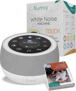 Foto: Numsy touch white noise machine baby   witte ruis machine