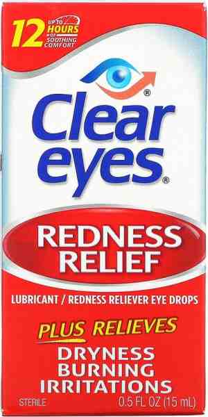 Foto: Clear eyes redness relief xl   oogdruppels tegen rode ogen   droge ogen   branderige ogen gerriteerde ogen   15ml