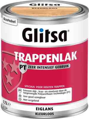 Foto: Glitsa acryl trappenlak   transparant   750 ml