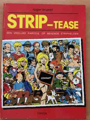 Foto: Strip tease een vrolijke parodie op bekende striphelden