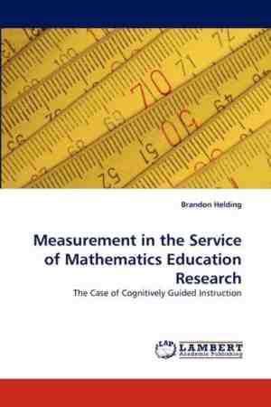 Foto: Measurement in the service of mathematics education research