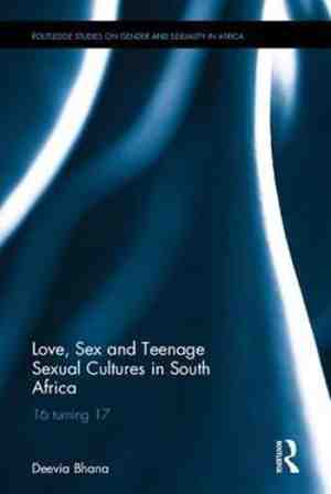Foto: Routledge studies on gender and sexuality in africa  love sex and teenage sexual cultures in south africa