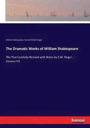 Foto: The dramatic works of william shakespeare