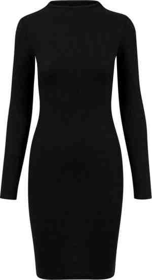 Foto: Urban classics   rib korte jurk   s   zwart