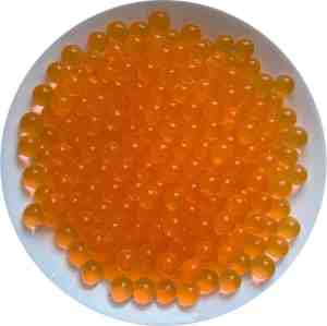 Foto: Fako bijoux waterballetjes water absorberende balletjes gelballetjes waterparels 15 16mm oranje 50 gram