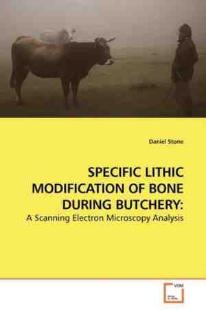 Foto: Specific lithic modification of bone during butchery