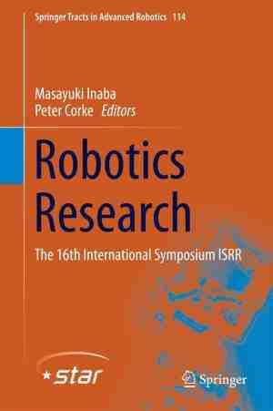 Foto: Springer tracts in advanced robotics 114   robotics research