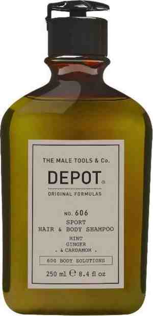 Foto: Depot 606 sport hair body shampoo 250ml normale shampoo vrouwen voor alle haartypes