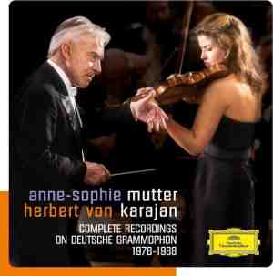 Foto: Anne sophie mutter berliner philharmoniker herbert von karajan   complete recordings on deutsche grammophon 5 cd