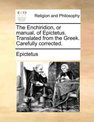 Foto: The enchiridion or manual of epictetus  translated from the greek  carefully corrected 