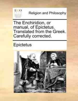 Foto: The enchiridion or manual of epictetus translated from the greek carefully corrected