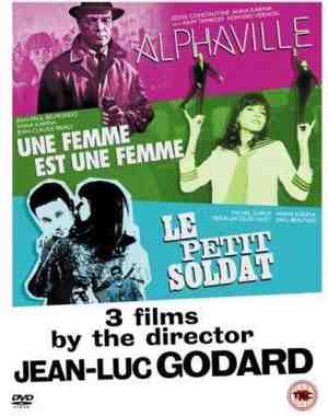 Foto: Jean luc godard collection 3 films by the director alphaville le petit soldat une femme est