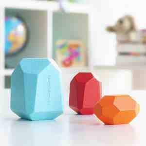 Foto: Stapelbare balansstenen educatief speelgoed voor balans motoriek en cognitief spel stapel speelgoed blokken