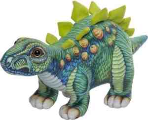 Foto: Pluche gekleurde stegosaurus knuffel 30 cm dino knuffels speelgoed voor babykinderen