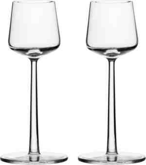Foto: Iittala essence portglas borrelglas likeurglas vaatwasserbestendig   transparant   15 cl set van 2 glazen