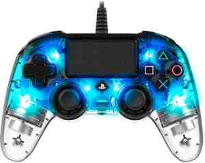Foto: Nacon compact official licensed bedrade led controller   ps4   blauw