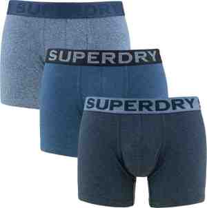 Foto: Superdry onderbroek boxer triple pack m 3110452 a frosted navy gritda mannen maat xl