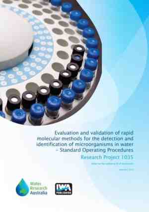 Foto: Evaluation and validation of rapid molecular methods for the detection and identification of microorganisms in water standard operating procedures