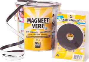 Foto: Magpaint magneetverf 2 5l 5m 3 meter kids magneetband