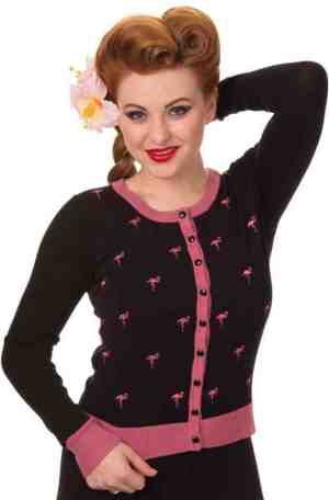 Foto: Dancing days cardigan 2xl golden touch zwart roze