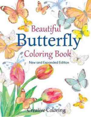 Foto: Beautiful butterfly coloring book