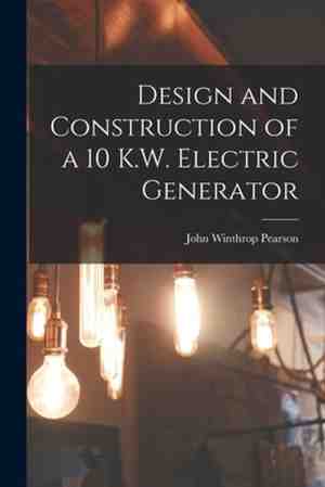 Foto: Design and construction of a 10 k w electric generator