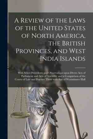 Foto: A review of the laws of the united states of north america the british provinces and west india islands microform 