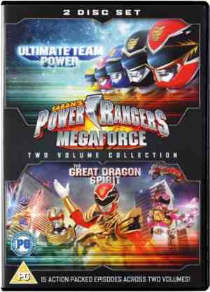 Foto: Power rangers megaforce two volume collection 2dvd