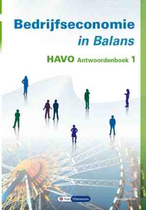 Foto: Bedrijfseconomie in balans havo antwoordenboek 1