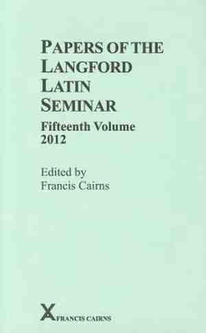 Foto: Papers of the langford latin seminar 2012