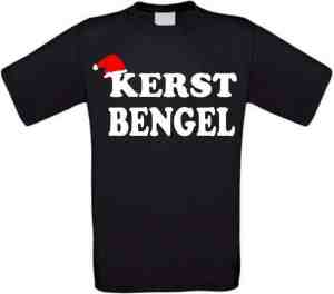 Foto: Kerst bengel t shirt maat 68 zwart