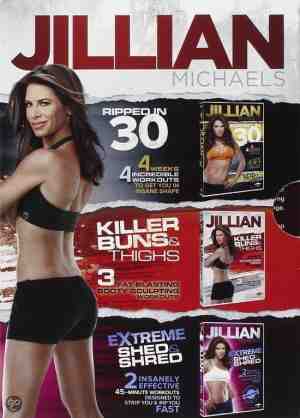 Foto: Jillian michaels fitness triple dvd box set