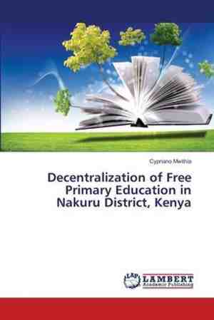 Foto: Decentralization of free primary education in nakuru district kenya
