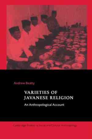 Foto: Cambridge studies in social and cultural anthropologyseries number 111  varieties of javanese religion