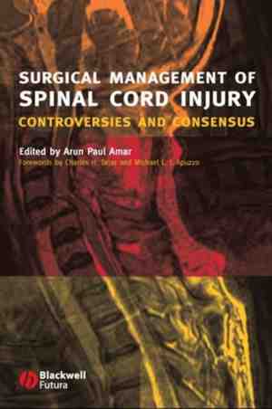 Foto: Surgical management of spinal cord injury