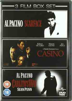 Foto: Triple pack carlitos way scarface casino