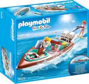 Foto: Playmobil family fun motorboot met onderwatermotor   9428