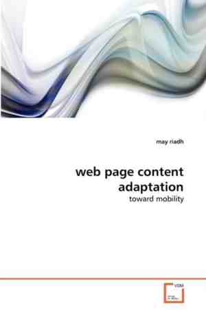 Foto: Web page content adaptation