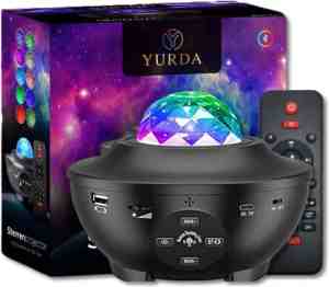 Foto: Yurda originele sterren projector met afstandsbedieningapp galaxy sterrenhemel 2 jaar garantie bluetooth