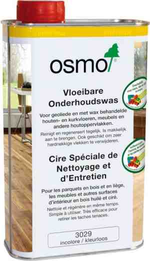 Foto: Osmo onderhoudswas en reinigingsmiddel 3029   1 liter vloeibare onderhoudswas en reinigingsmiddel houten vloer onderhoud