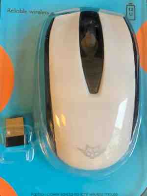 Foto: Draadloze muis wireless mous hoge kwaliteit kleur wit zwart