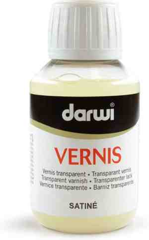 Foto: Darwi varnish   satin finish   transparant   100ml