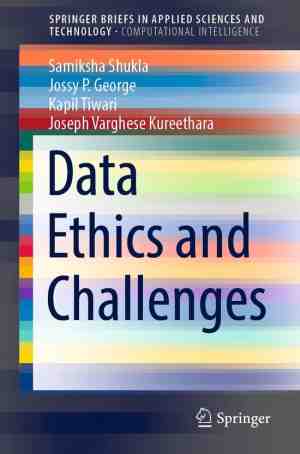 Foto: Springerbriefs in applied sciences and technology   data ethics and challenges