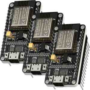 Foto: Azdelivery 3 x nodemcu amica modul v2 esp8266 esp 12e wifi wifi development board met cp2102 compatibel met arduino inclusief e book 