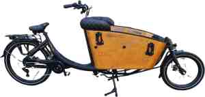 Foto: Vogue carry 2 bakfiets kussenset model capi extralux kleur zwart 3 cm dikke skyleer bakfiets kussens