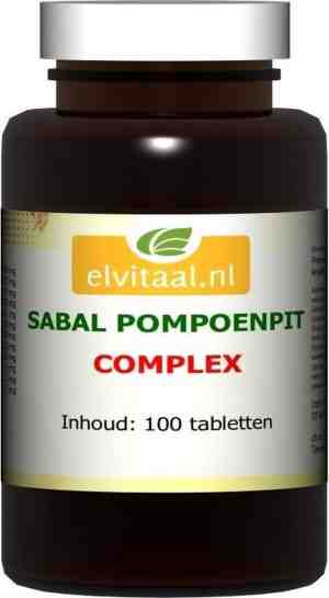Foto: Elvitaal sabal pompoenpit complex 100 tab