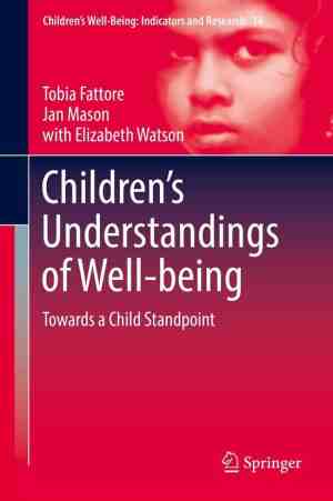 Foto: Childrens well being  indicators and research 14   childrens understandings of well being