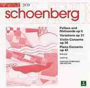 Foto: Schoenberg  pelleas and melisande variations etc boulez et al